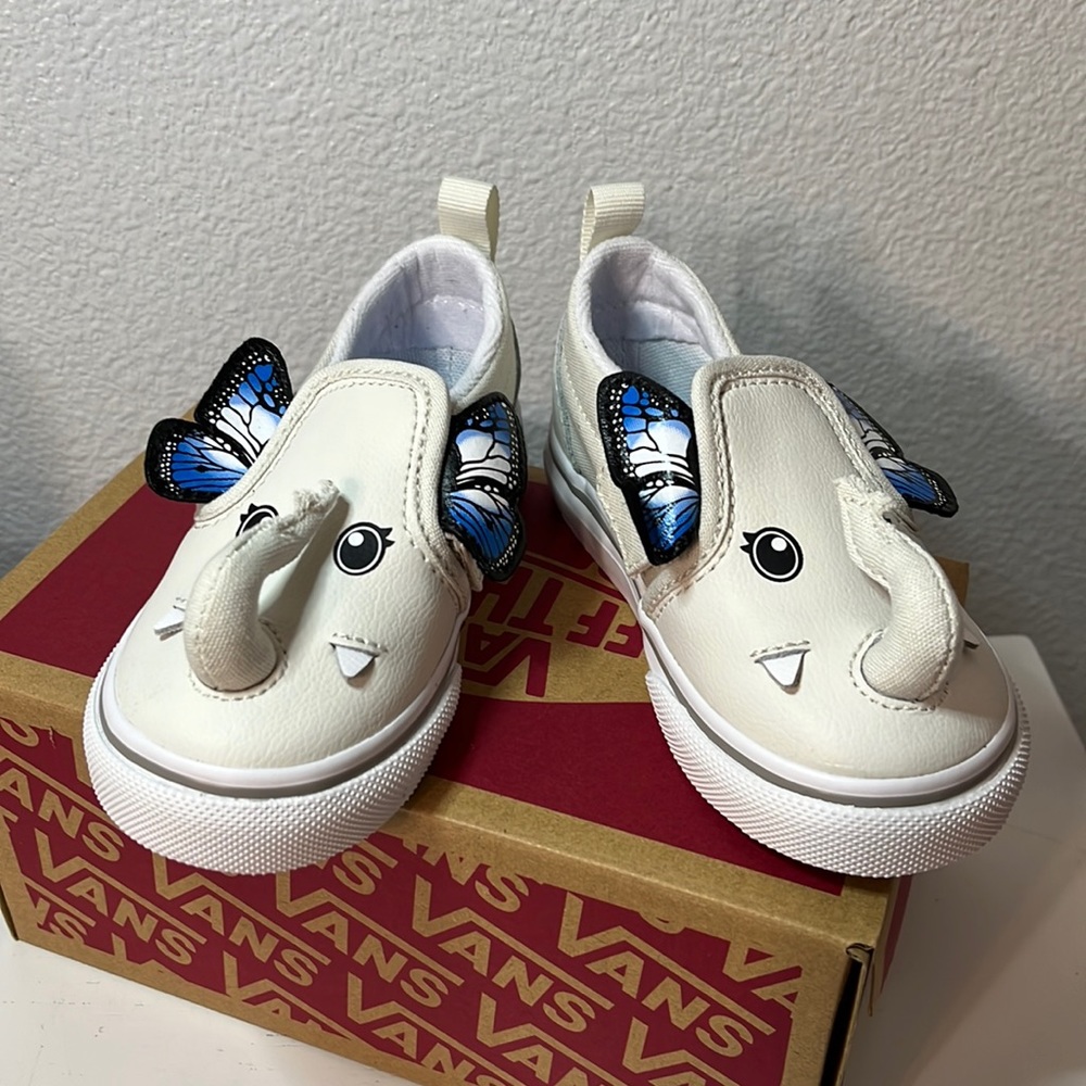 🔥BNWB ELEPHANT/BUTTERFLY VANS🔥